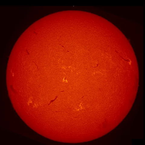 Image of Sun's chromosphere