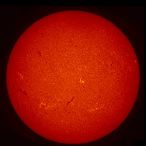 Image of Sun's chromosphere