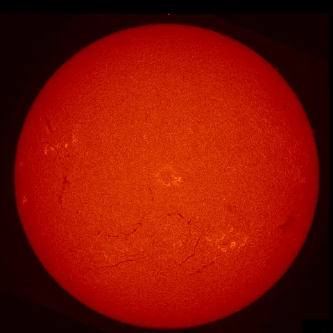 Image of Sun's chromosphere