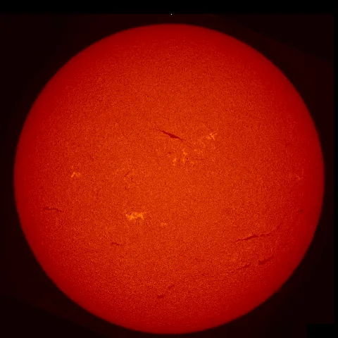 Image of Sun's chromosphere