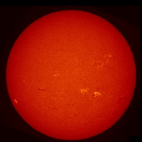 Image of Sun's chromosphere