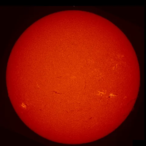 Image of Sun's chromosphere