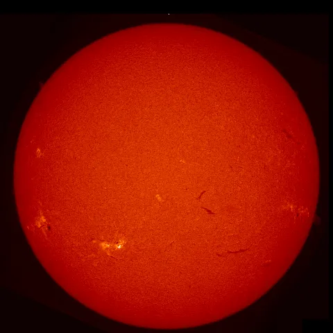 Image of Sun's chromosphere