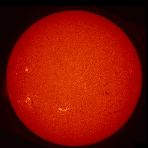 Image of Sun's chromosphere