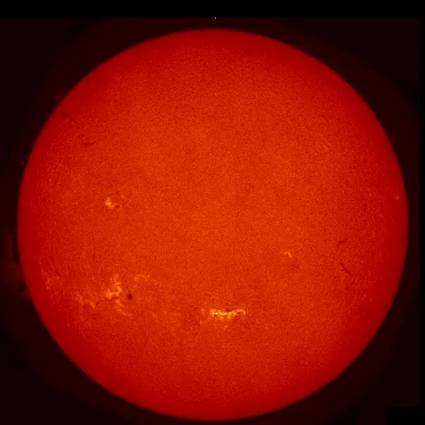 Image of Sun's chromosphere