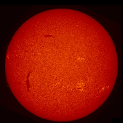 Image of Sun's chromosphere