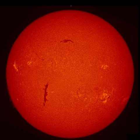 Image of Sun's chromosphere