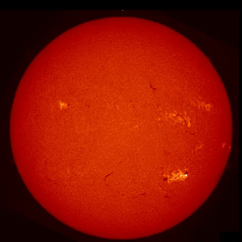 Image of Sun's chromosphere