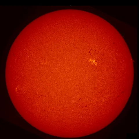 Image of Sun's chromosphere