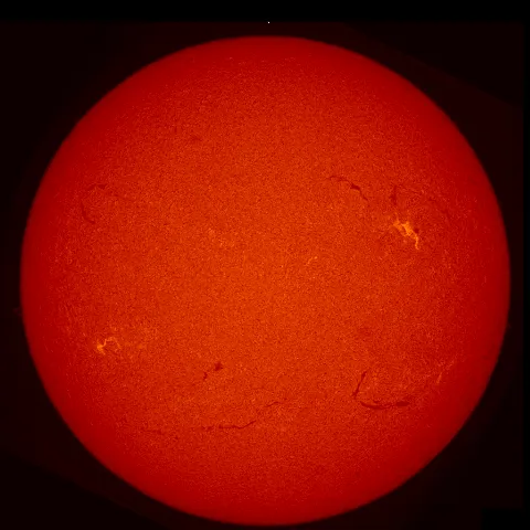 Image of Sun's chromosphere