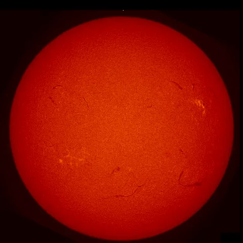 Image of Sun's chromosphere