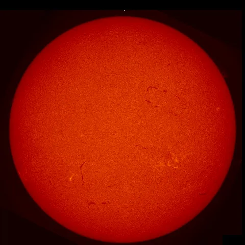 Image of Sun's chromosphere