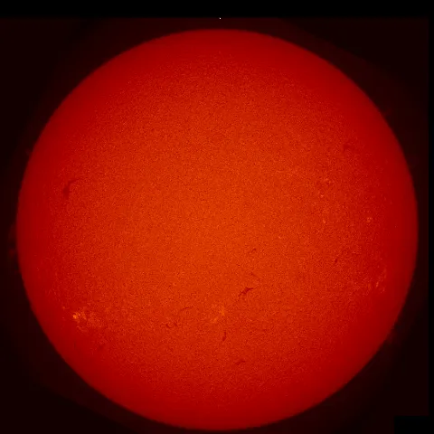 Image of Sun's chromosphere