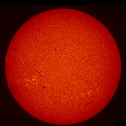 Image of Sun's chromosphere