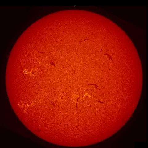 Image of Sun's chromosphere