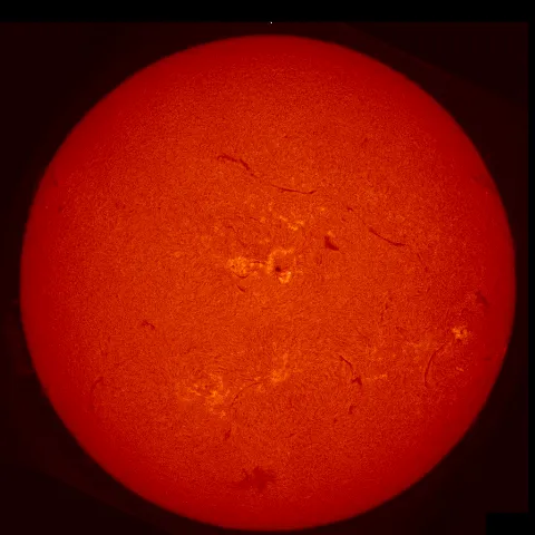 Image of Sun's chromosphere