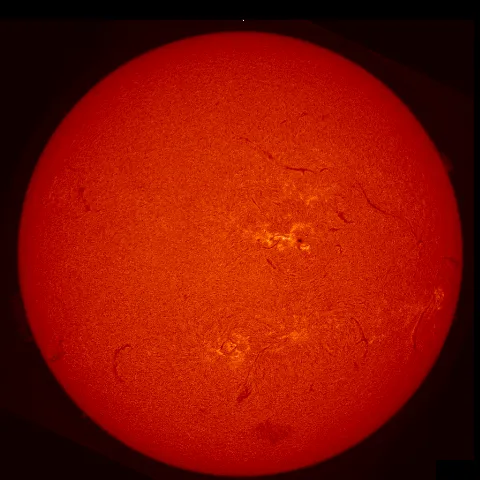 Image of Sun's chromosphere