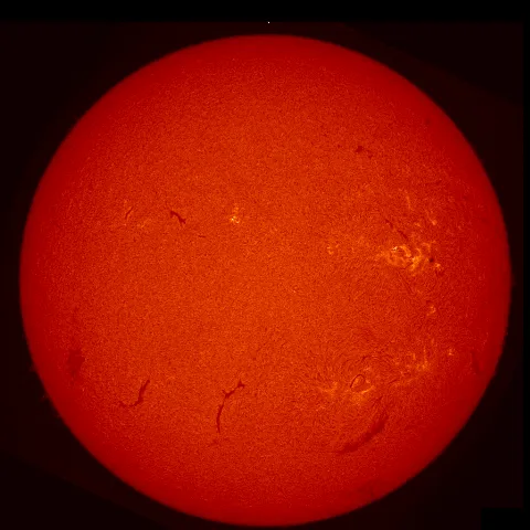 Image of Sun's chromosphere