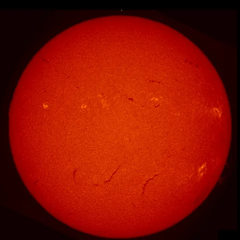 Image of Sun's chromosphere