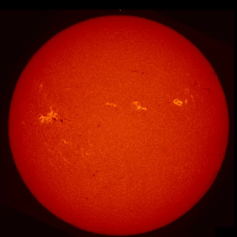 Image of Sun's chromosphere