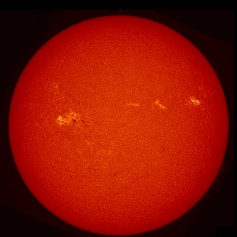 Image of Sun's chromosphere