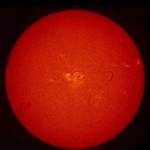 Image of Sun's chromosphere