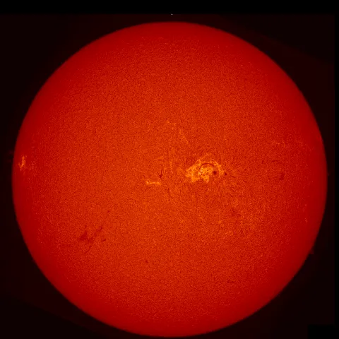 Image of Sun's chromosphere