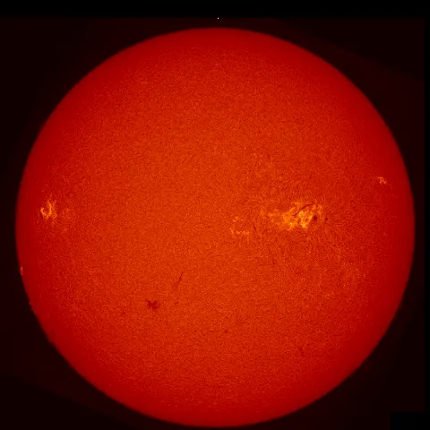 Image of Sun's chromosphere