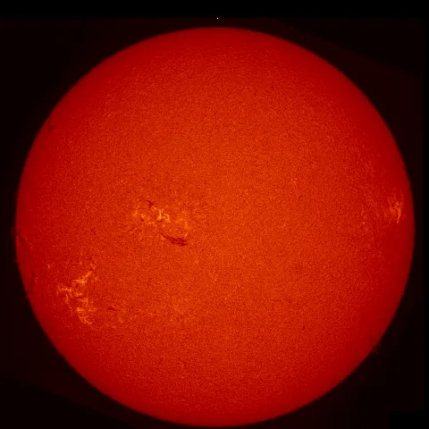 Image of Sun's chromosphere