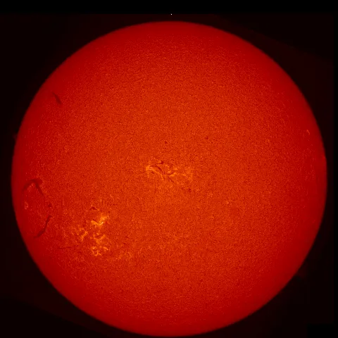 Image of Sun's chromosphere