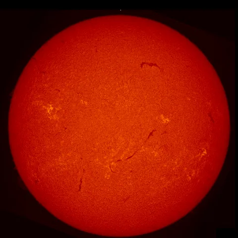 Image of Sun's chromosphere