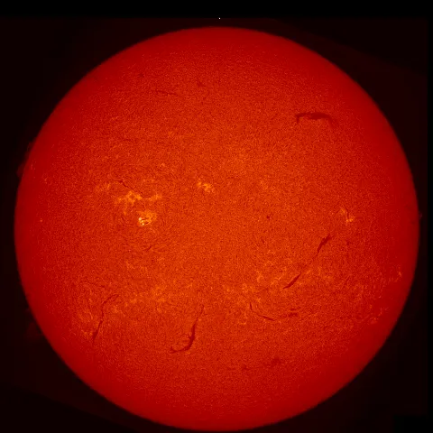 Image of Sun's chromosphere