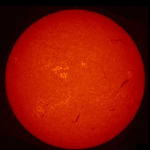 Image of Sun's chromosphere