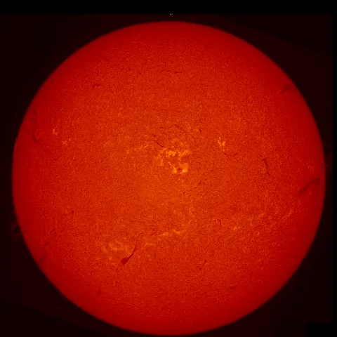 Image of Sun's chromosphere