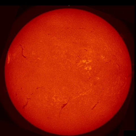 Image of Sun's chromosphere