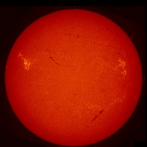 Image of Sun's chromosphere