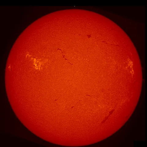 Image of Sun's chromosphere