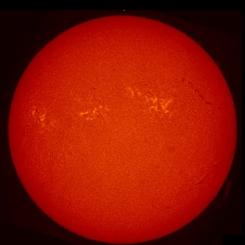 Image of Sun's chromosphere