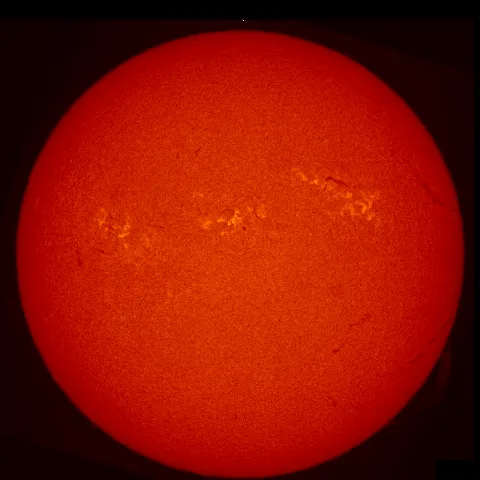 Image of Sun's chromosphere