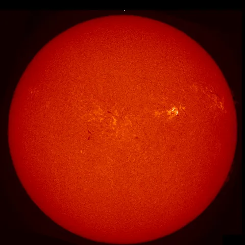 Image of Sun's chromosphere