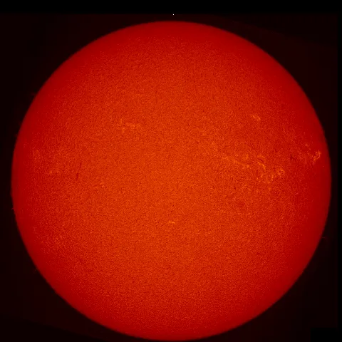 Image of Sun's chromosphere