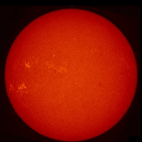 Image of Sun's chromosphere