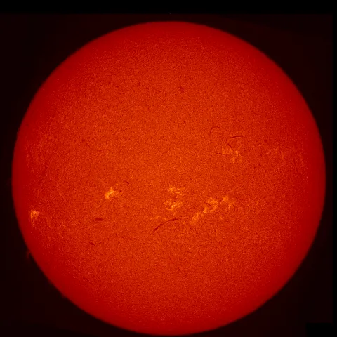 Image of Sun's chromosphere