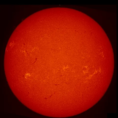 Image of Sun's chromosphere