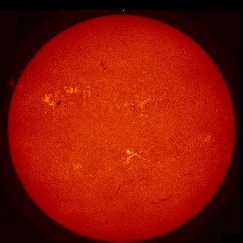 Image of Sun's chromosphere