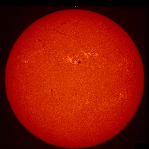 Image of Sun's chromosphere