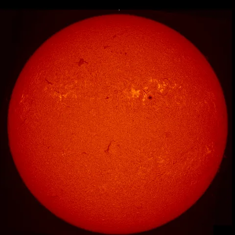 Image of Sun's chromosphere