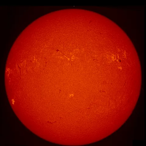 Image of Sun's chromosphere