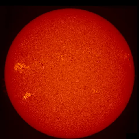 Image of Sun's chromosphere