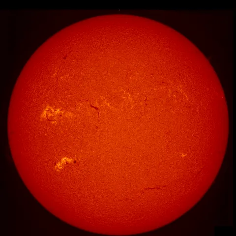 Image of Sun's chromosphere